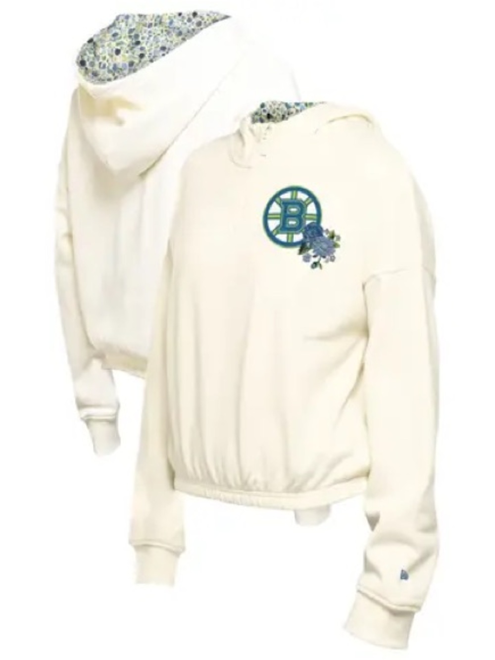 ISO! Not for sale. New Era Women's Cream Floral-Lined SF Giants Glam Hoodie
